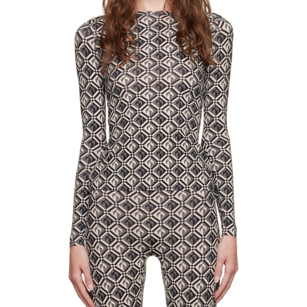 MARINE SERRE long sleeve